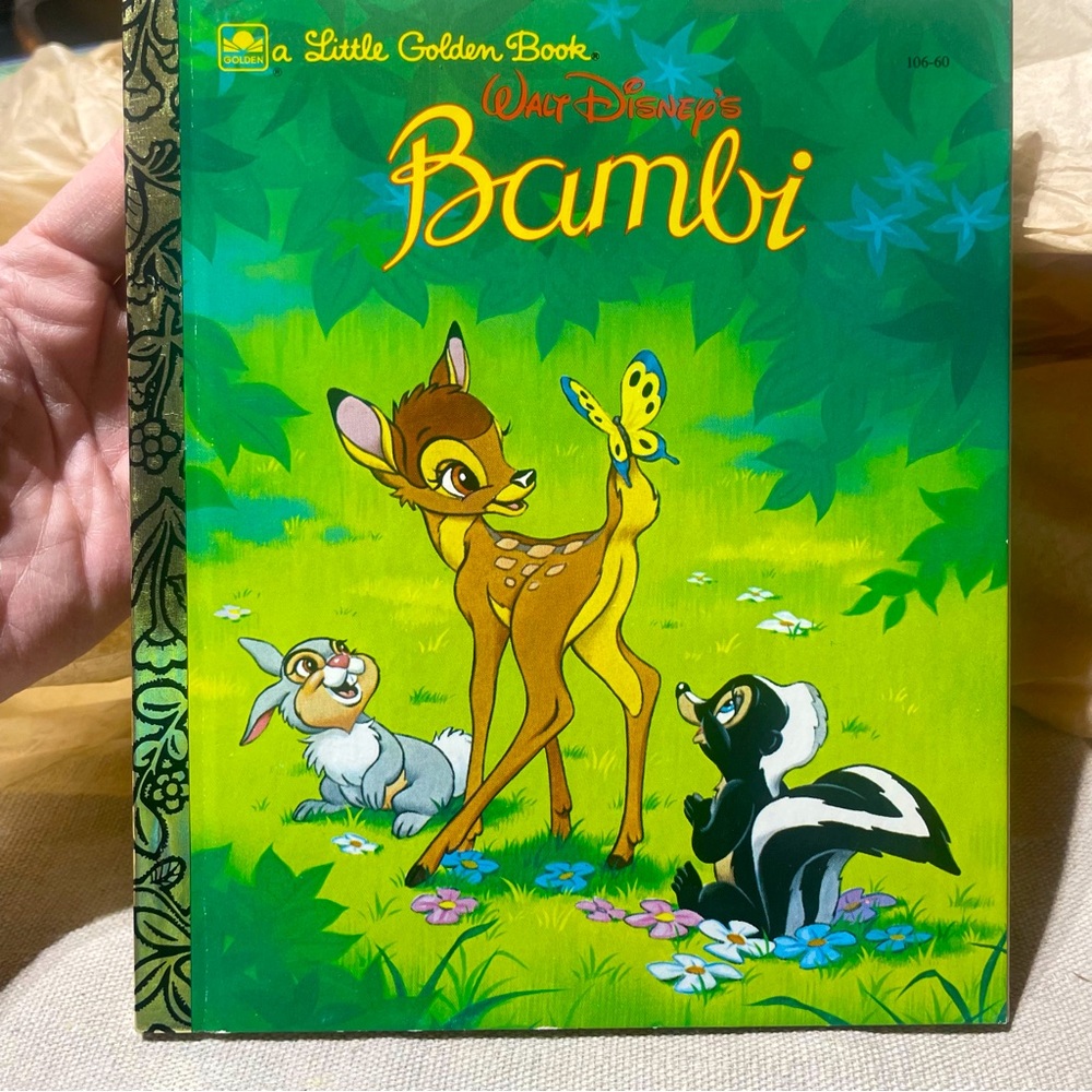 Brand New Vintage A Little Golden Book Bambi